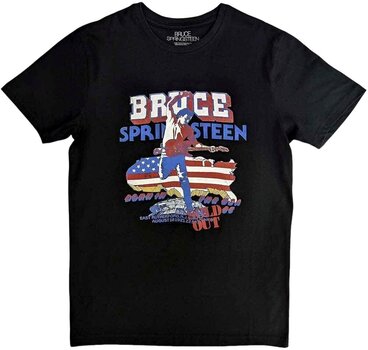 Shirt Bruce Springsteen Shirt Born in The USA '85 Unisex Black XL - 1