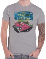 Tričko Bruce Springsteen Pink Cadillac Unisex Tričko s krátkým rukávem/Heather Grey/Krátké
