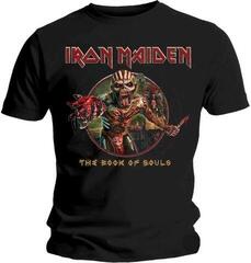 T-Shirt Iron Maiden Book of Souls Eddie Circle Black L T-Shirt