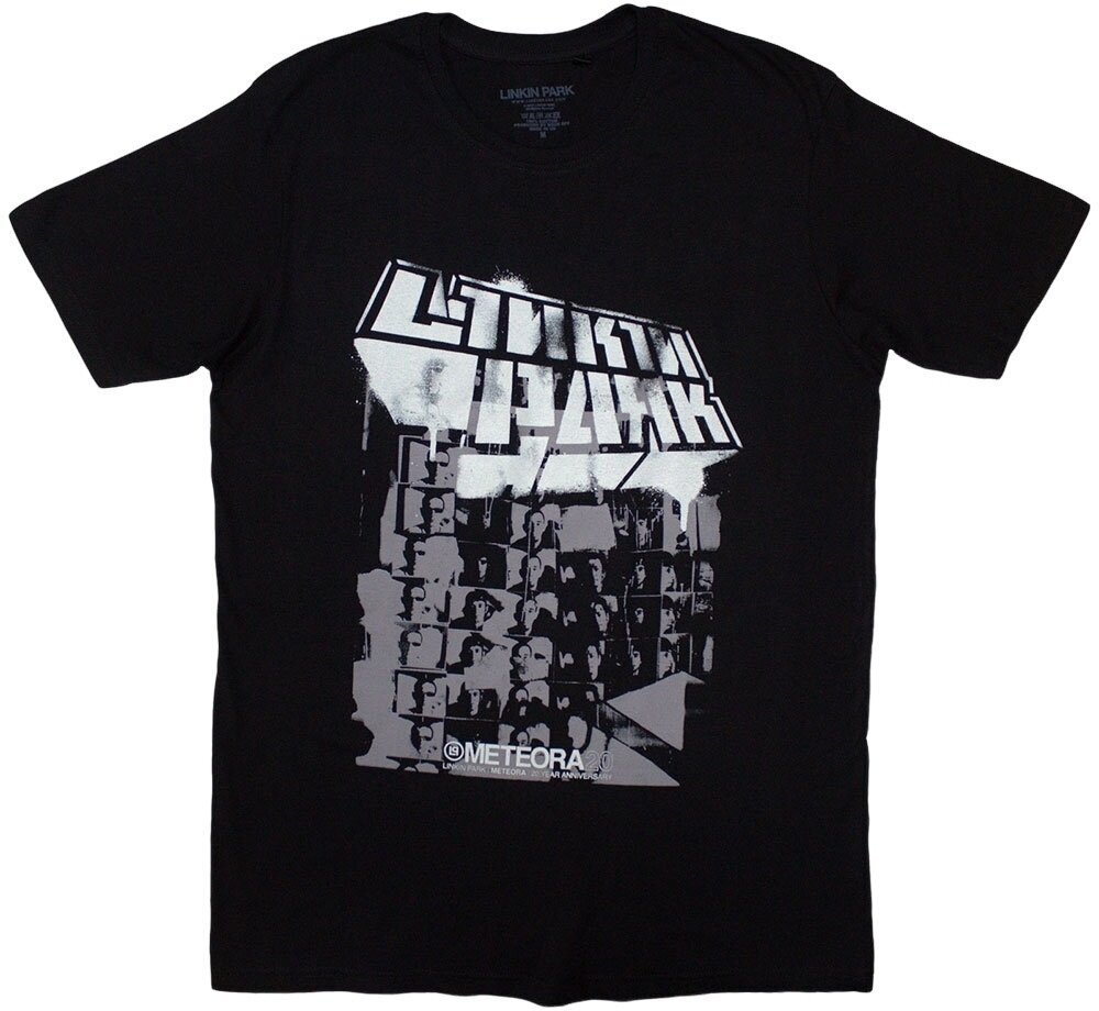 T-shirt Linkin Park Spray Collage Black S T-shirt