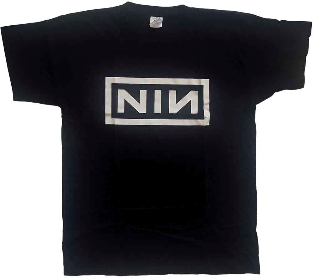 Marškinėliai Nine Inch Nails Classic Logo Black 2XL Marškinėliai