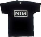 Nine Inch Nails Classic Logo Black L Skjorte