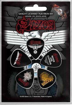 Plectrum Saxon Wheels Of Steel Plectrum - 1