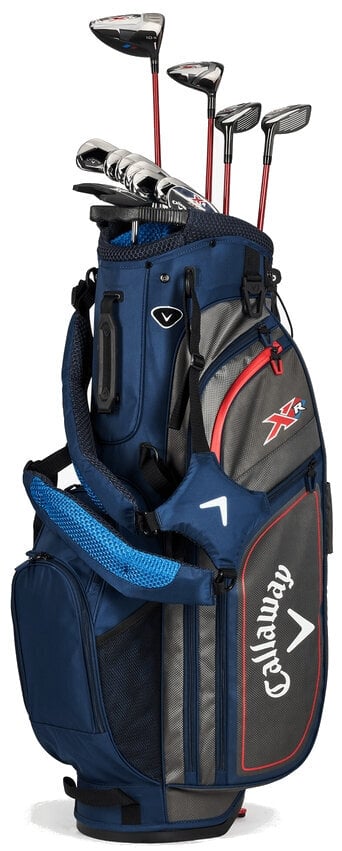 Callaway XR Navy/Silver Pravá ruka Oceľ Regular Standard Golfový set