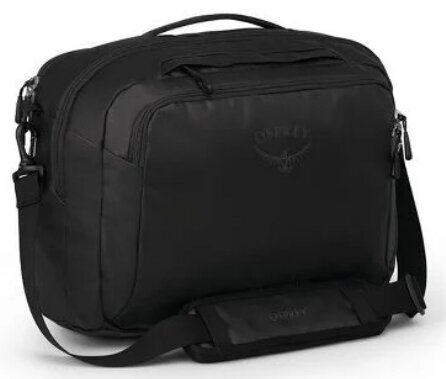 Zeilzak Osprey Transporter Carry On Boarding Bag Tas Raven Black/Black 23,5 L