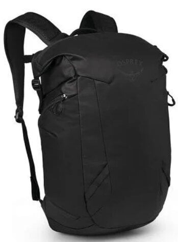 Lifestyle-rugzak / tas Osprey Transporter Zinch Rugzak Raven Black/Black 22 L