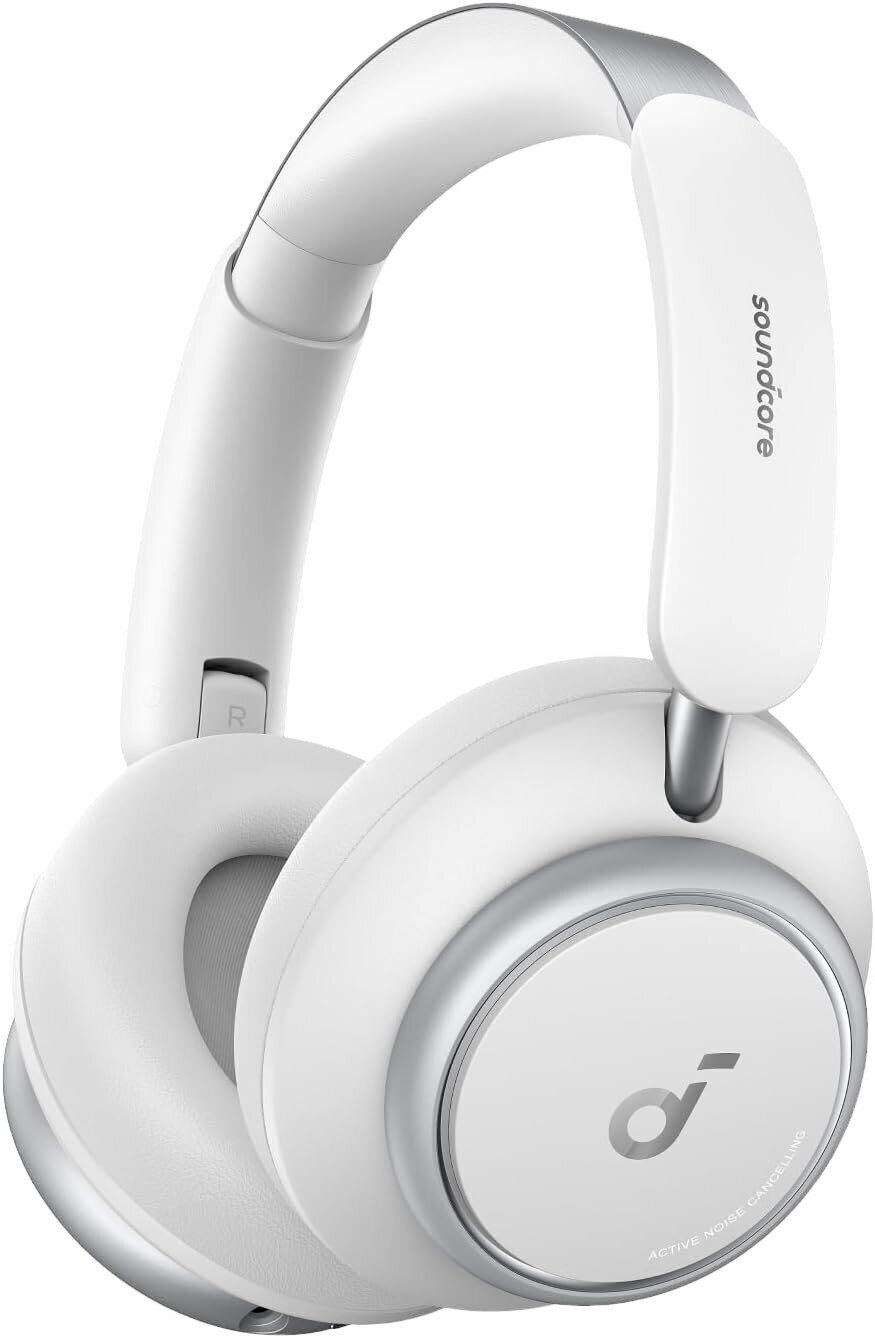 On-ear draadloze koptelefoon Anker Soundcore Space Q45 White On-ear draadloze koptelefoon