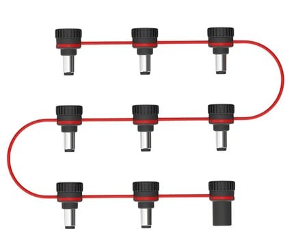 Cablu de alimentare D'Addario XPND Adjustable Daisy Chain  200 cm Cablu de alimentare - 1