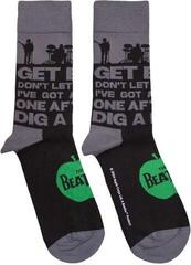 Sokken The Beatles Sokken Rooftop Silhouettes & Apple Black 40-45