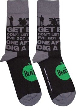 Čarape The Beatles Čarape Rooftop Silhouettes & Apple Black 40-45 - 1