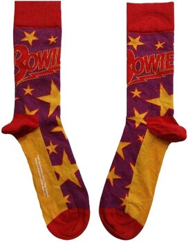 Sokken David Bowie Sokken Stars Infill Purple 40-45 - 1