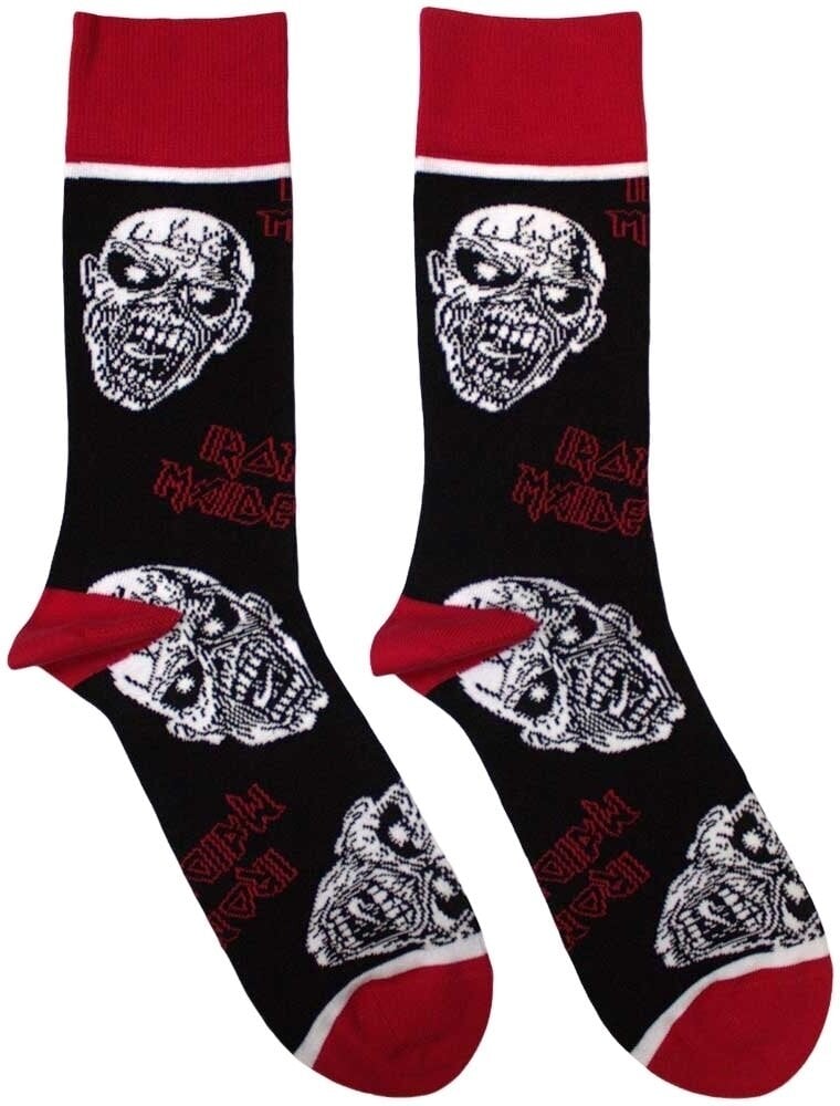 Sokken Iron Maiden Sokken Eddie Skulls Black 40-45