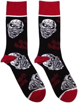 Sokken Iron Maiden Sokken Eddie Skulls Black 40-45 - 1