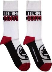 Sokken The Offspring Sokken Flaming Skull Logo White 40-45