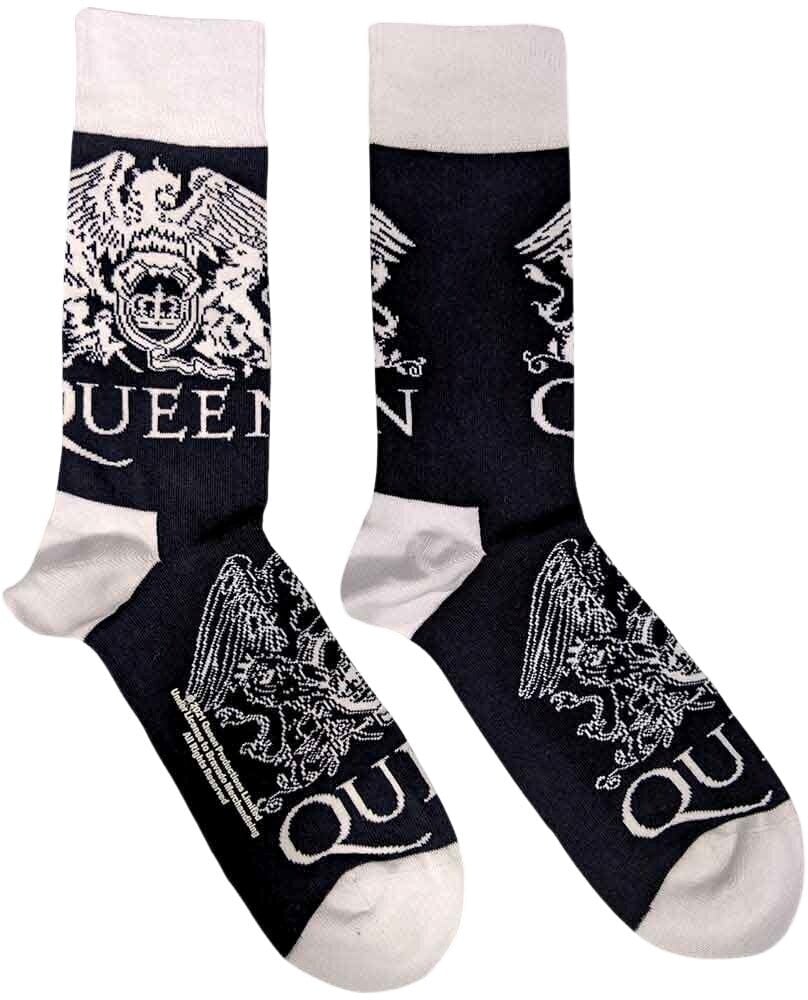 Sokken Queen Sokken White Crests Navy Blue 40-45