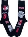 The Rolling Stones Čarape Logos Black 40-45
