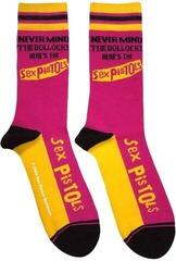 Socks Sex Pistols Socks Never Mind The Bollocks Stripes Pink 40-45