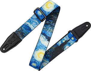 Textile guitar strap Levy's Masterpeice Textile guitar strap Stars
