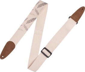 Textile guitar strap Levy's Nature Cotton Textile guitar strap Feather