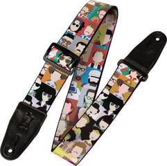 Textile guitar strap Levy's Graphic Waves Textile guitar strap Pop Art