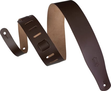 Каишка за китара Levy's Streamline Dark Brown Каишка за китара - 1