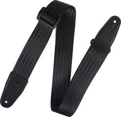 Textile guitar strap Levy's Seatbelt Textile guitar strap Black