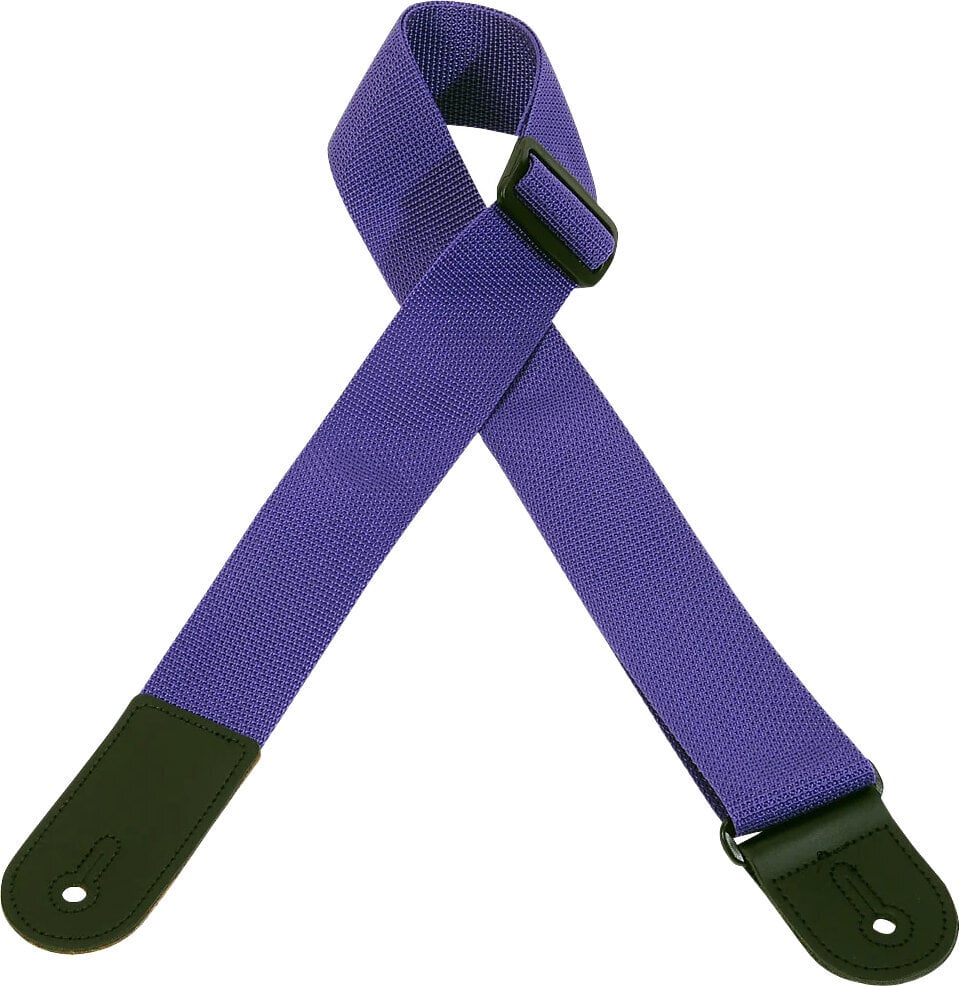 Kytarový pás Levy's Single Tone Poly Purple Kytarový pás