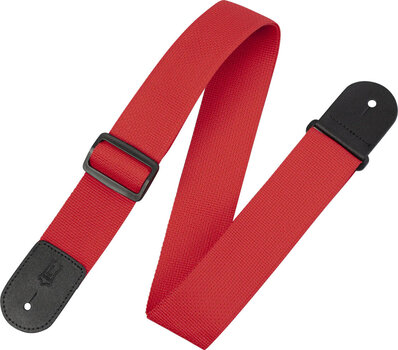 Guitarrem i tekstil Levy's Single Tone Poly Red Guitarrem i tekstil - 1