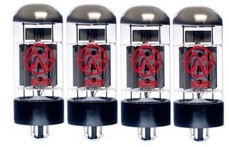 JJ Electronic 6550 Quartet Lampes pour amplificateurs (Comme neuf)