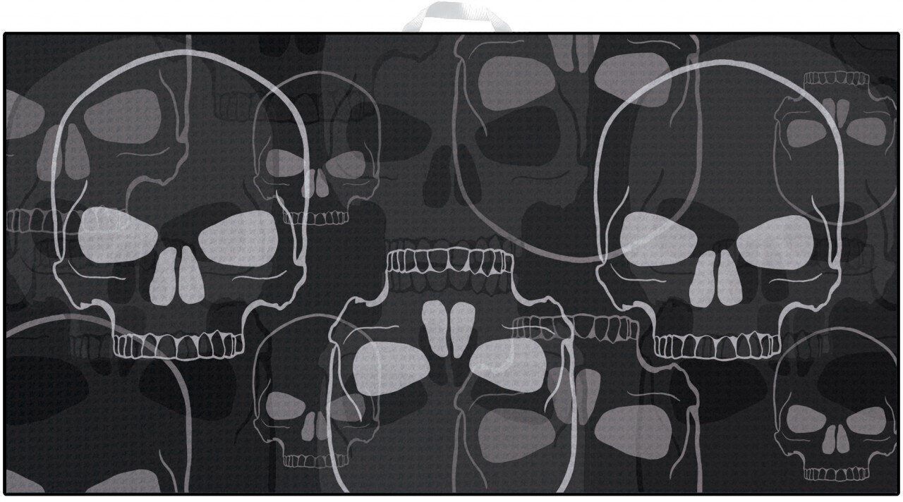 Ručník Devant Ultimate Microfibre Fading Skulls Ručník