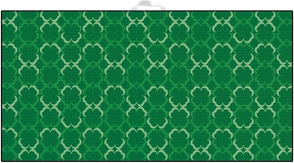 Prosop Devant Ultimate Microfibre Green Shamrocks Prosop - 1