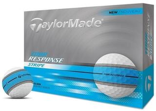 Golfové míčky TaylorMade Tour Response Stripe Neon Blue Golfové míčky