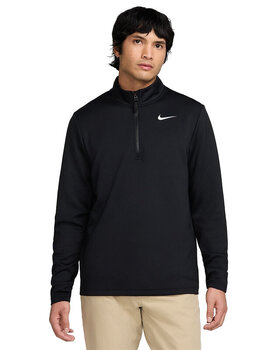 Hoodie/Trui Nike Dri-Fit Victory Therma Flex 1/2 Zip Mens Top Black/Black/White XL Sweatshirt - 1