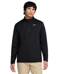 Pulóver Nike Dri-Fit Victory Therma Flex 1/2 Zip Mens Top Black/Black/White