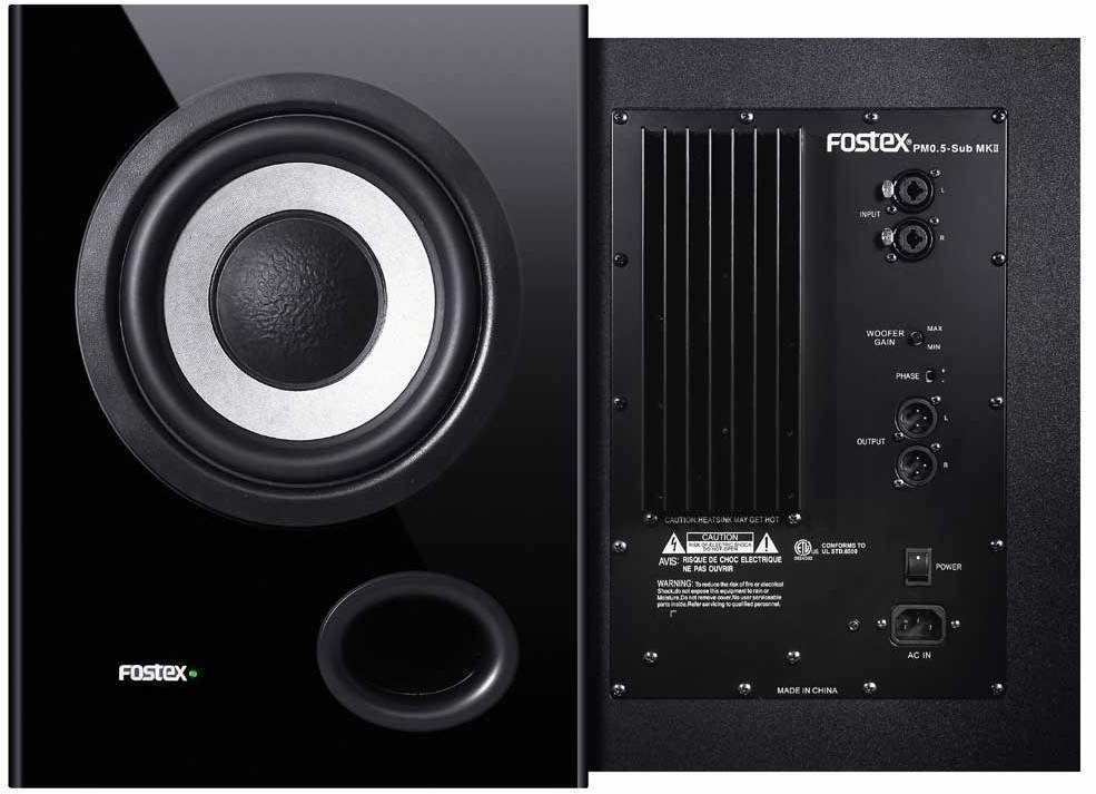 Studio-subwoofer Fostex PM0.5SUB MKII Active Studio Subwoofer