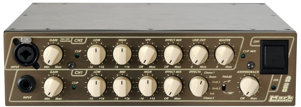 Комбо усилвател за електро-акустична китара Markbass AH 250