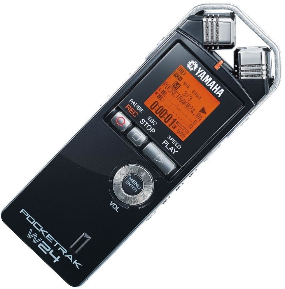 Grabadora digital portátil Yamaha POCKETRAK W24