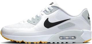 Calçado de golfe para mulher Nike Air Max 90 G Unisex Shoe White/Black