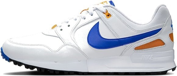 Heren golfschoenen Nike Air Pegasus '89 G Unisex Shoe White/Orange Peel/Black/Racer Blue 40,5 Heren golfschoenen - 1