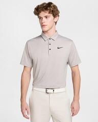 Tricou polo Nike Dri-Fit Tour Heathered Mens College Grey/Black