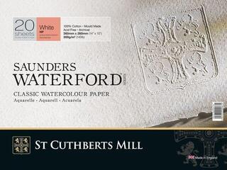 Szkicownik St Cuthberts Mill Saunders Waterford HP+ Szkicownik 20 36 x 26 cm 300 g White