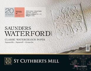 Schetsboek St Cuthberts Mill Saunders Waterford HP+ Schetsboek 41 x 31 cm 300 g White