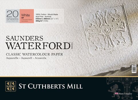 Скицник St Cuthberts Mill Saunders Waterford HP+ Скицник 20 51 x 36 cm 300 g White - 1