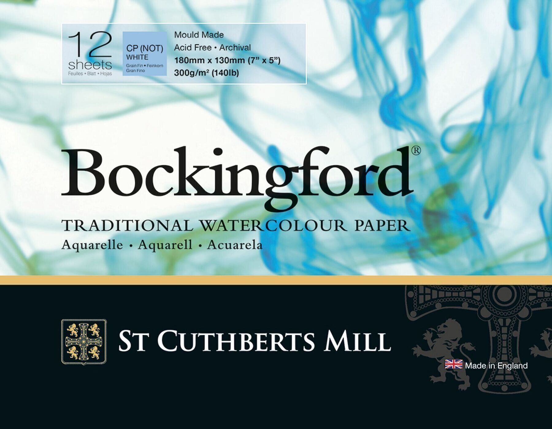 Schetsboek St Cuthberts Mill Bockingford C.P. Schetsboek 18 x 13 cm 300 g White