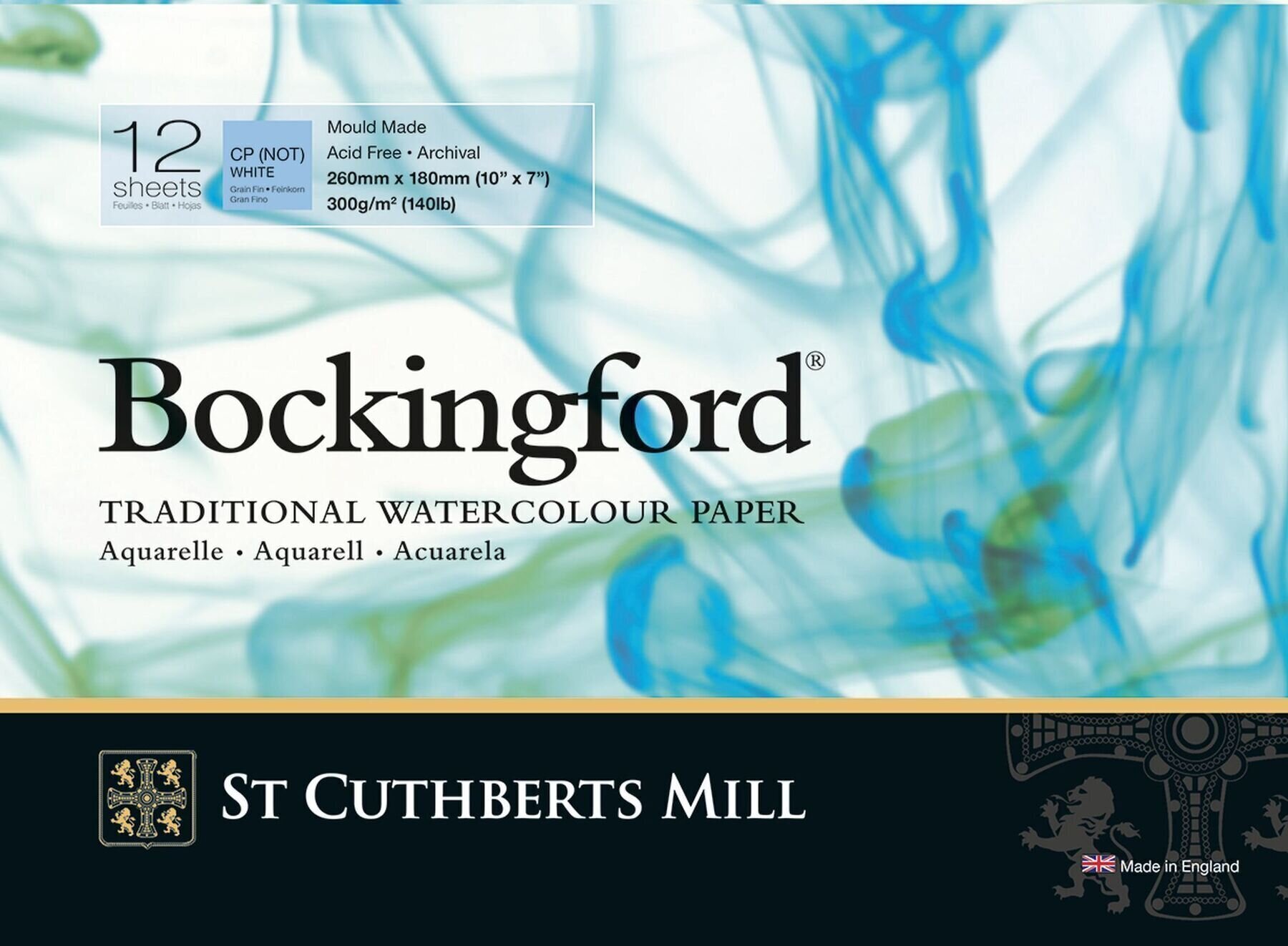 Скетчбук St Cuthberts Mill Bockingford C.P. Скетчбук 12 26 x 18 cm 300 g White