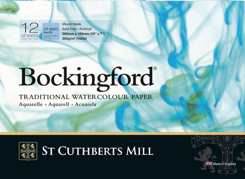 Скетчбук St Cuthberts Mill Bockingford C.P. Скетчбук 12 26 x 18 cm 300 g White - 1