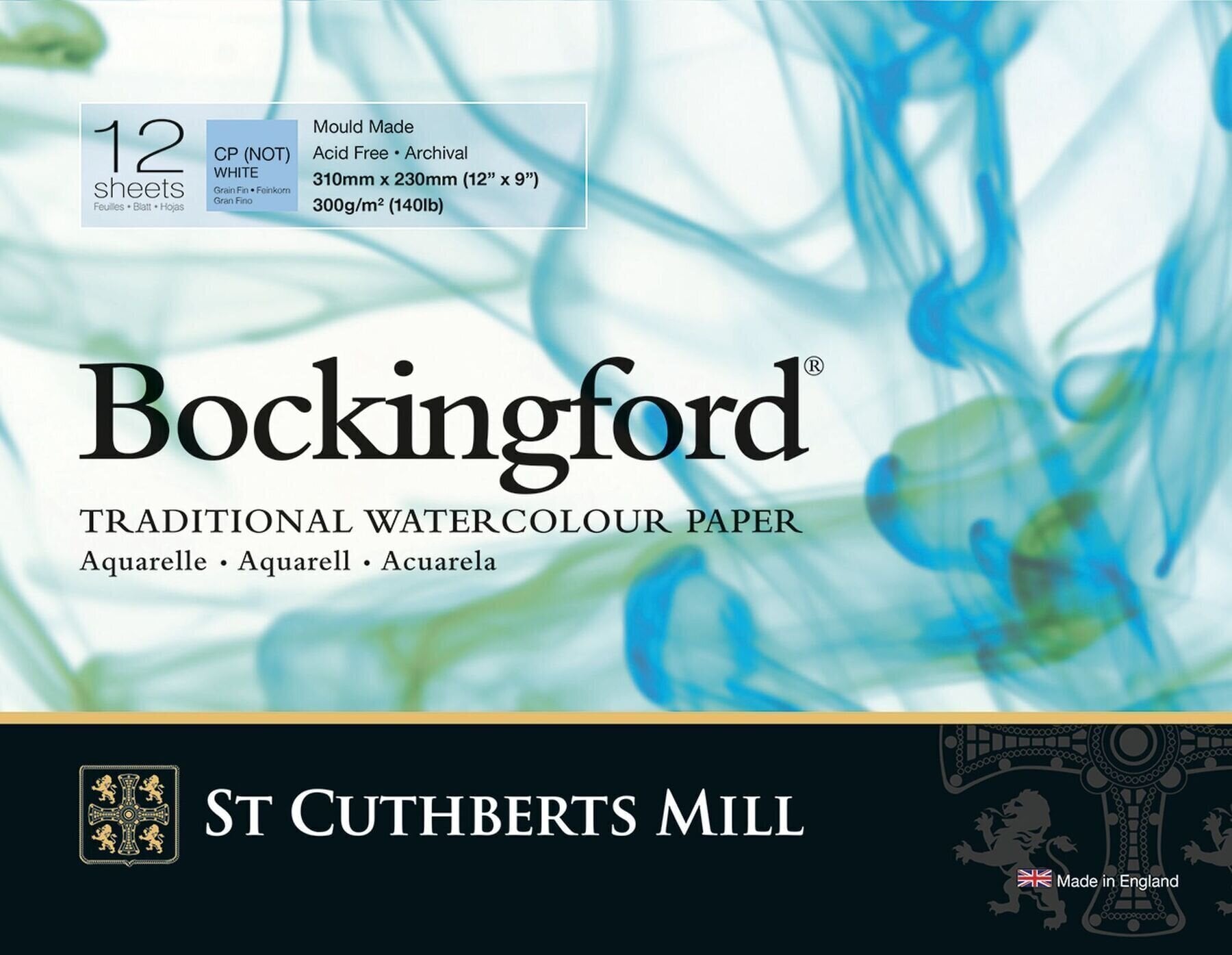 Skizzenbuch St Cuthberts Mill Bockingford C.P. Skizzenbuch 12 31 x 23 cm 300 g White