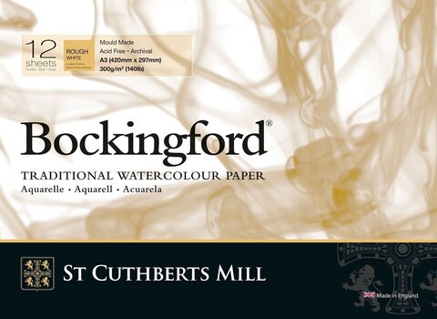 Skizzenbuch St Cuthberts Mill Bockingford Rough Skizzenbuch 12 42 x 29,7 cm 300 g White - 1