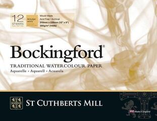 Blok za skiciranje St Cuthberts Mill Bockingford Rough Скетцхбоок 12 31 x 23 cm 300 g White