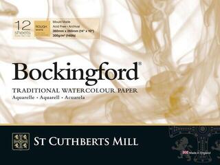 Szkicownik St Cuthberts Mill Bockingford Rough Szkicownik 12 36 x 26 cm 300 g White